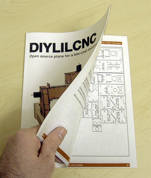 A free, 65-page instruction manual outlines every step of building a DIYLILCNC.