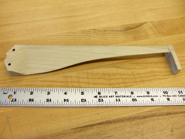 Wind Turbine Blade Milled on a DIYLILCNC.