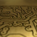 Circuit Board Milled on a DIYLILCNC Circuit Board Milled on a DIYLILCNC