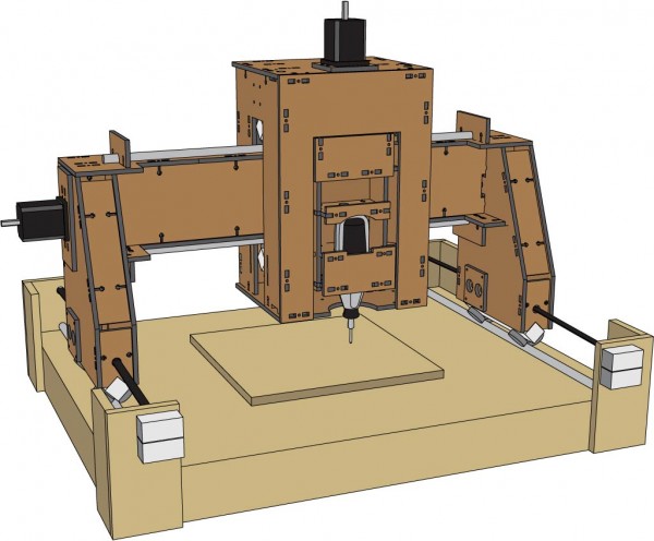 DIYLILCNC - A low-cost, open-source desktop CNC mill.